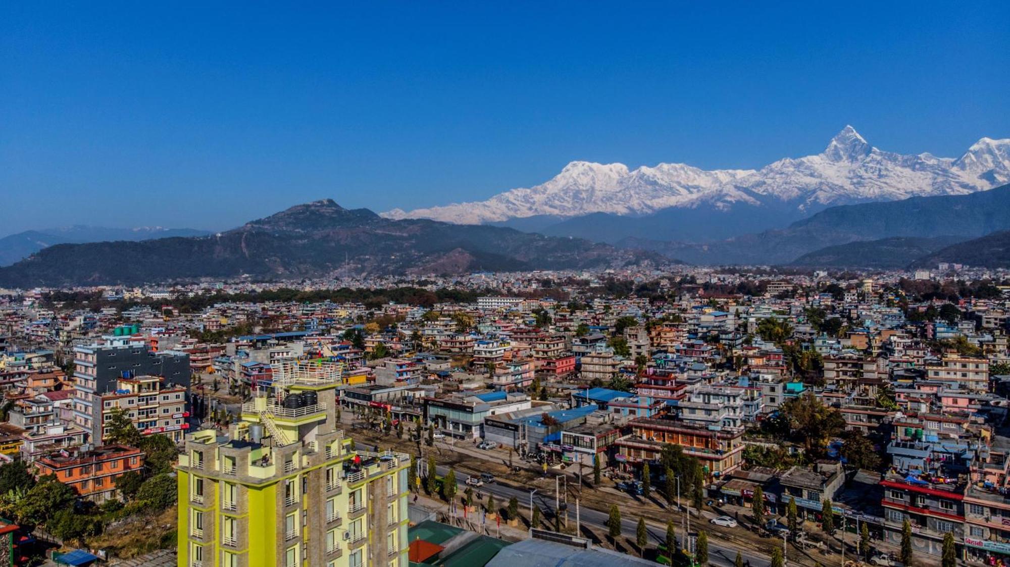 Hotel Task International Pokhara Exterior foto
