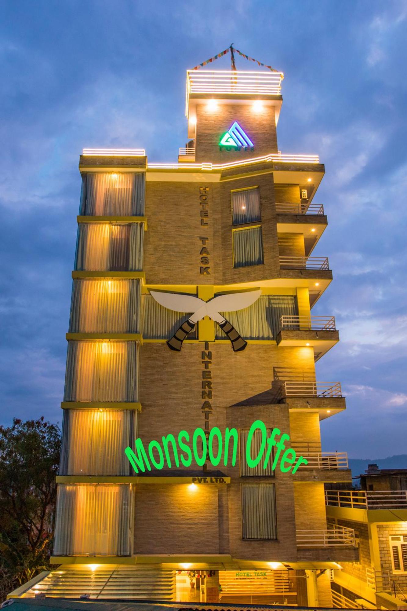 Hotel Task International Pokhara Exterior foto